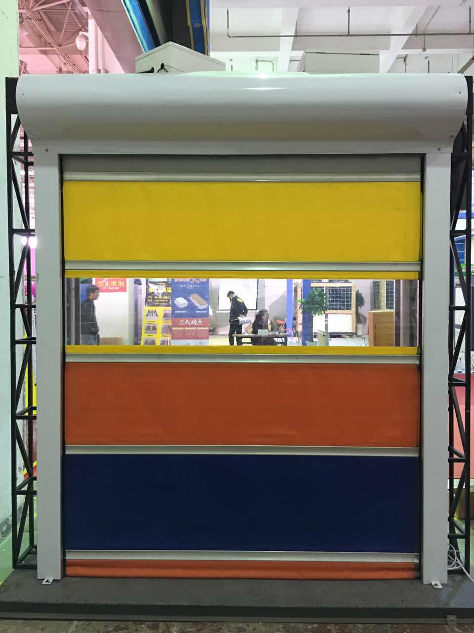 內(nèi)蒙古展會(huì)快速門案例 - 中出網(wǎng)-智能出入口與停車充電門戶