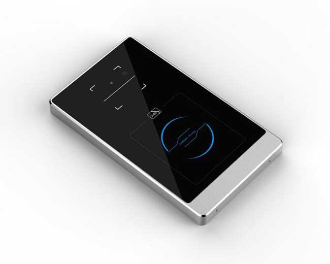 鋁合金—云門禁—二維碼讀卡器（密碼）