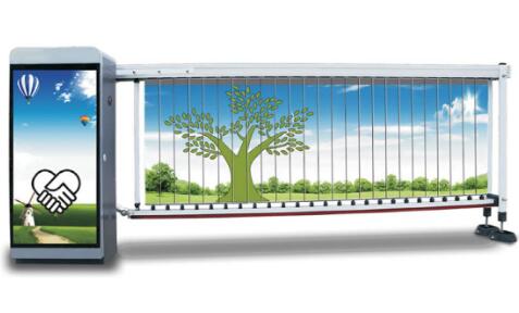 D9廣告式翻板道閘