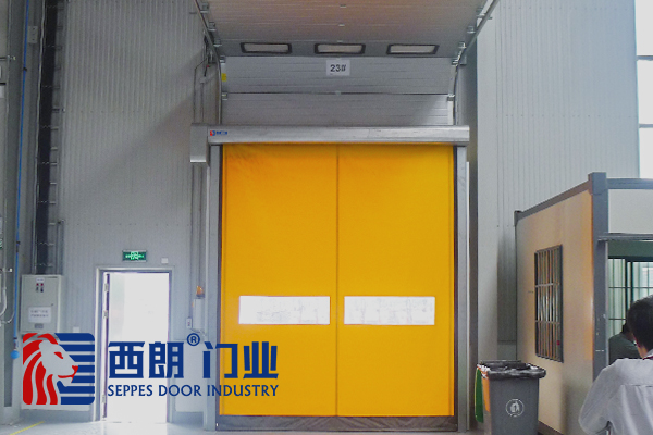 南京成品感應電動快速軟簾卷門