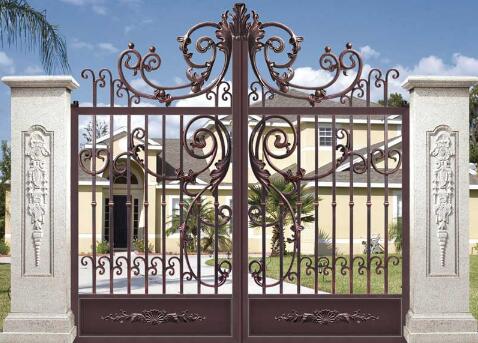 感謝銀川金鳳天山熙湖對銀川出安智能別墅鋁藝大門表示支持