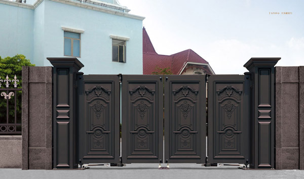 熱烈祝賀慶陽出安智能電動門進駐慶陽東墅一品