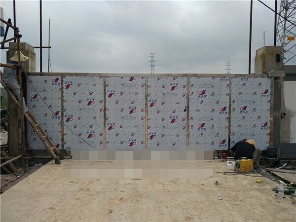 慶賀來賓出安智能電動平移門進駐來賓變電站