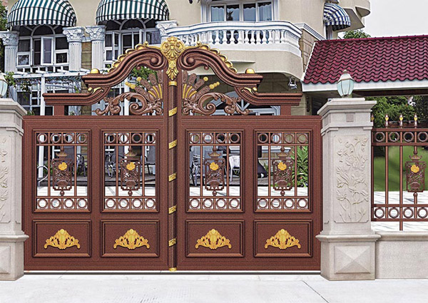 熱烈祝賀嘉峪關(guān)出安智能鋁藝大門進(jìn)駐嘉峪關(guān)金色佳苑